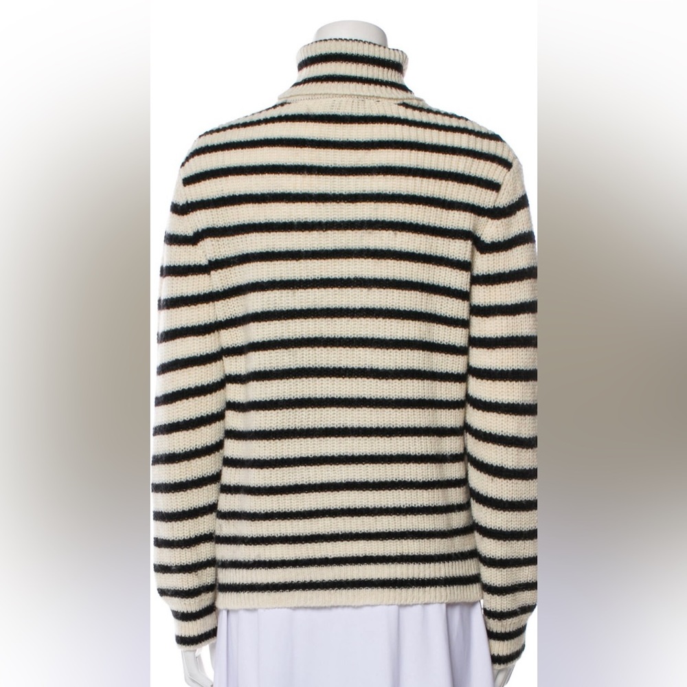 IRO Seely alpaca striped turtleneck sweater - Picture 5 of 5